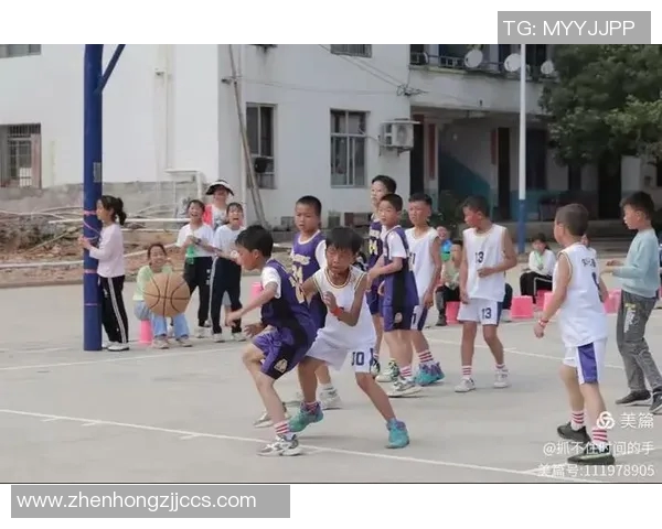 汪老师带领小明星们挥洒汗水共筑篮球梦想的精彩瞬间